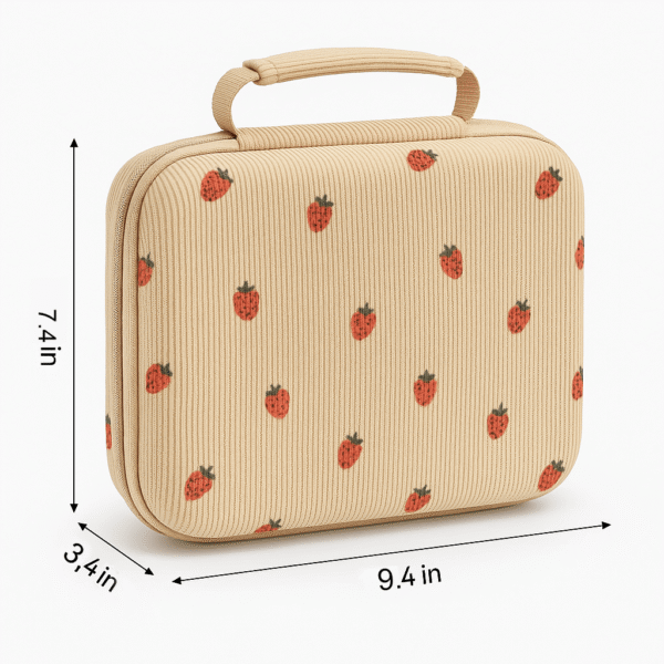 Cotton Corduroy Printed Professional Game Controller Storage Bag - Image 2