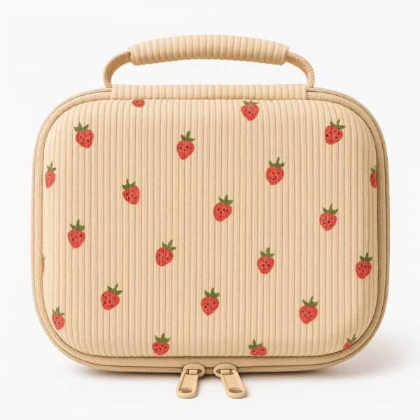 Cotton Corduroy Printed Professional Game Controller Storage Bag - Image 3