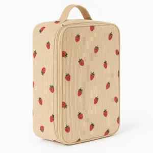 Cotton Corduroy Printed Portable Shoe Storage Bag