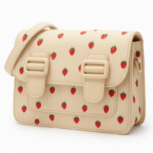 Cotton Corduroy Printed Classic Women's Cambridge Satchel