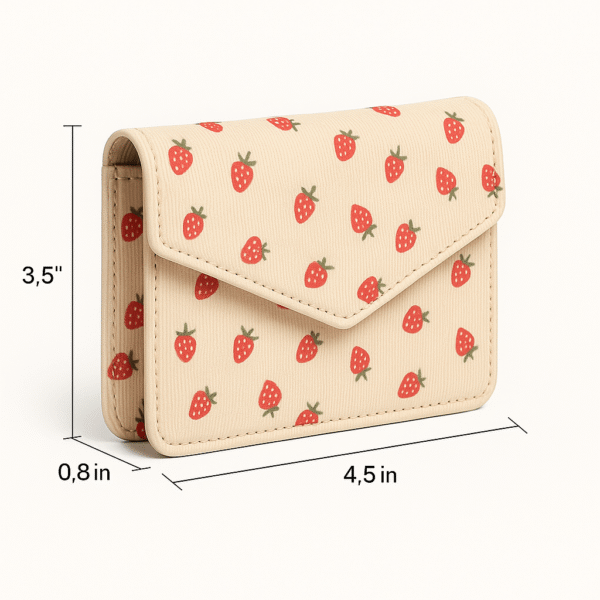 Cotton Corduroy Printed Exquisite Wallet - Image 2