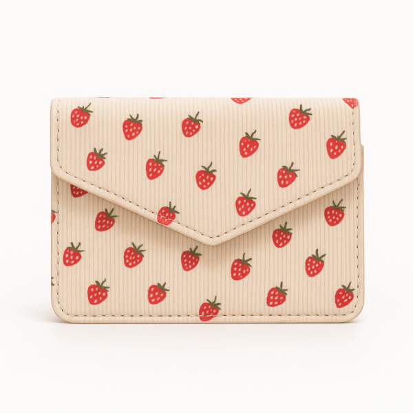 Cotton Corduroy Printed Exquisite Wallet